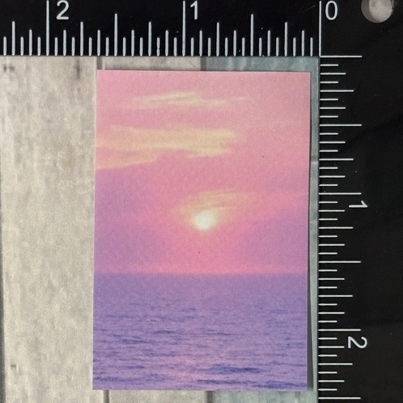 🌀10/$10🌀 Sky Landscape Sunrise Sunset Washi Sticker Decal - Picture 1 of 1